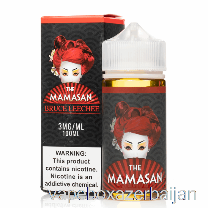 Vape Azerbaijan Bruce Leechee - The Mamasan - 100mL 0mg